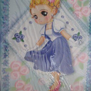 Orange Story Lovely White Cover Korean Stationary- Rare Vintage